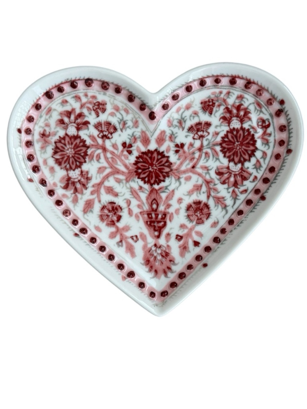Plate Wall Idea! Pottery Barn Heart Trinket Dish